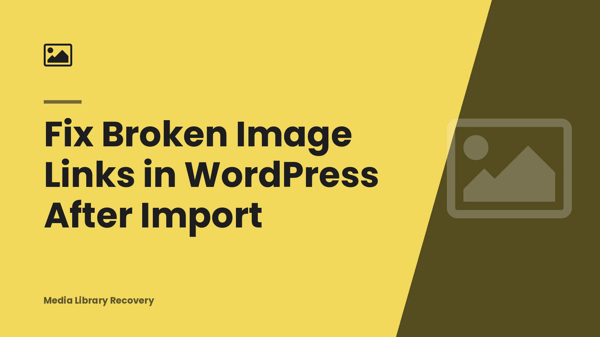 Fix Broken Image Links in WordPress After Import