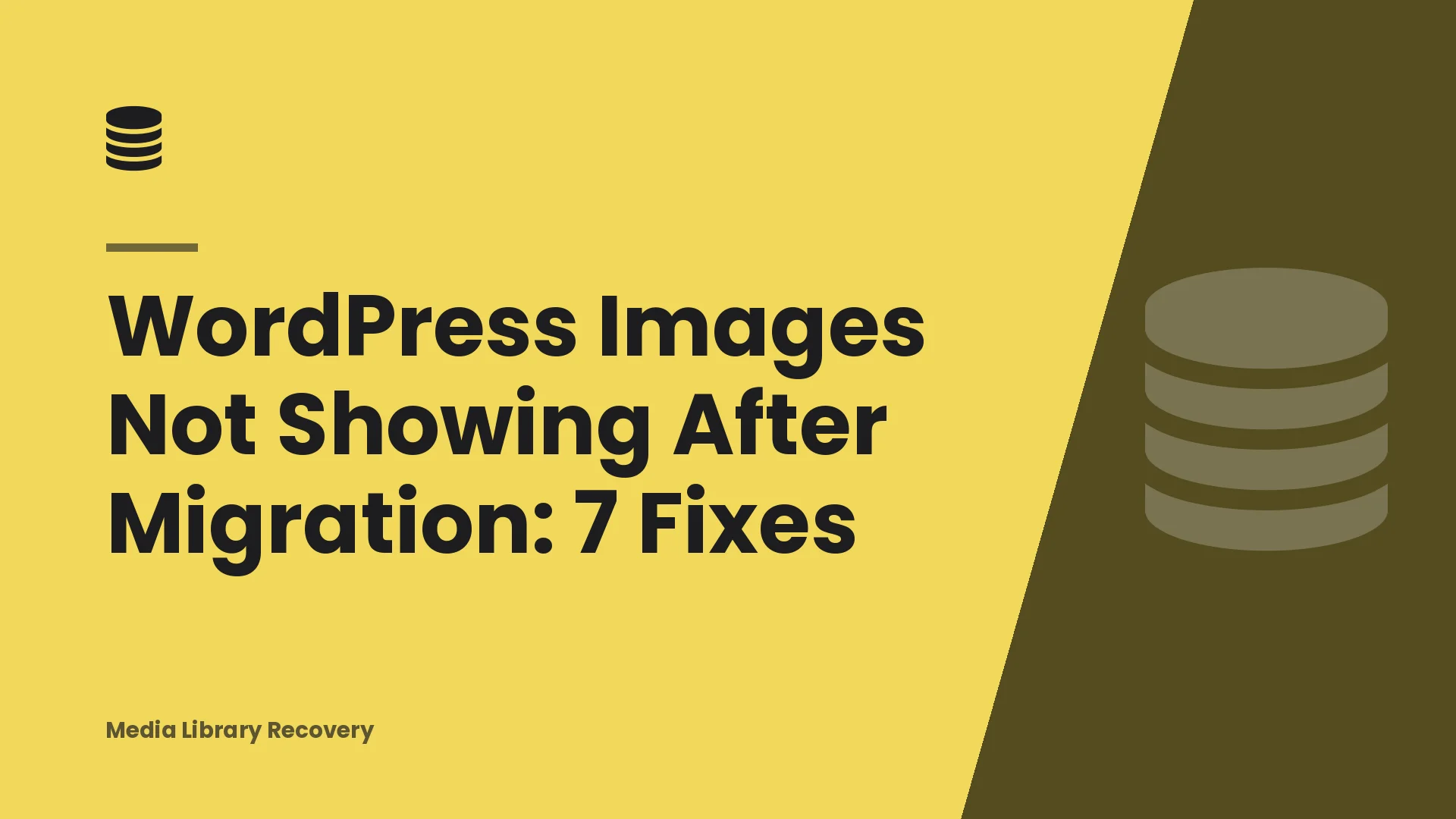WordPress Images Not Showing After Migration: 7 Fixes